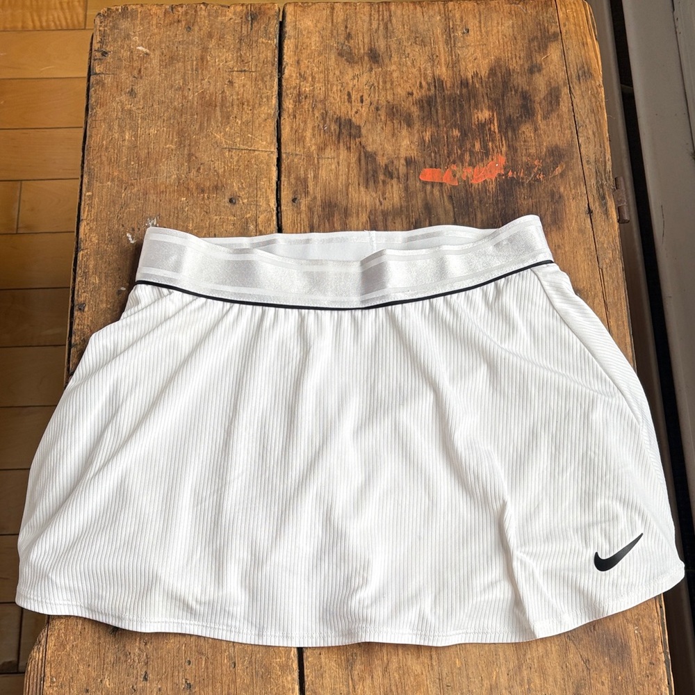 Nike White Skirt with Black Trim